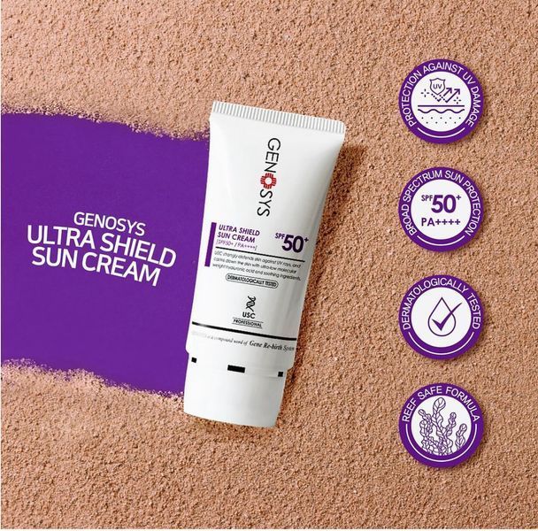 Сонцезахисний крем SPF50 Ultra Shield Sun Cream 01-68 фото